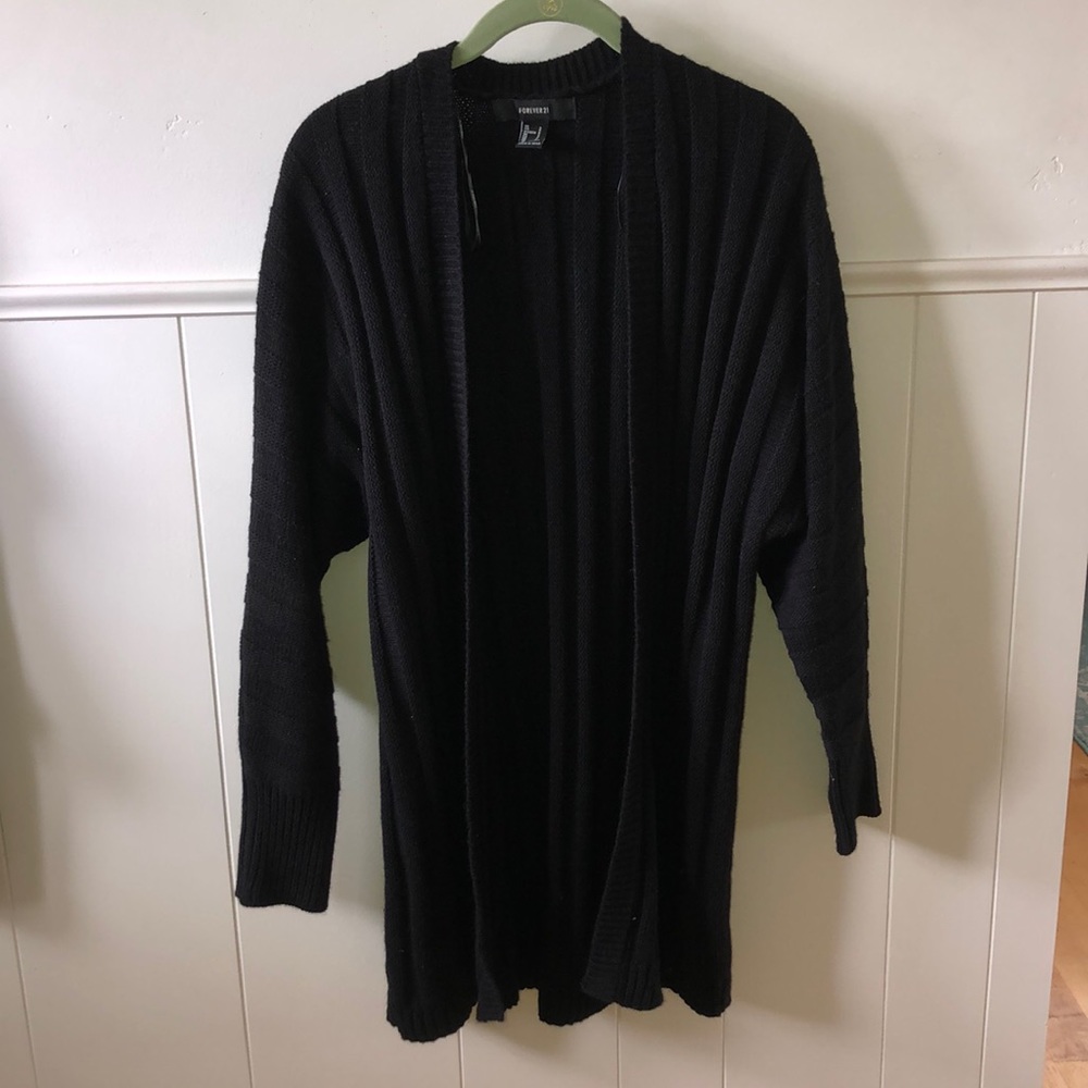 Forever 21 ribbed/knit cardigan